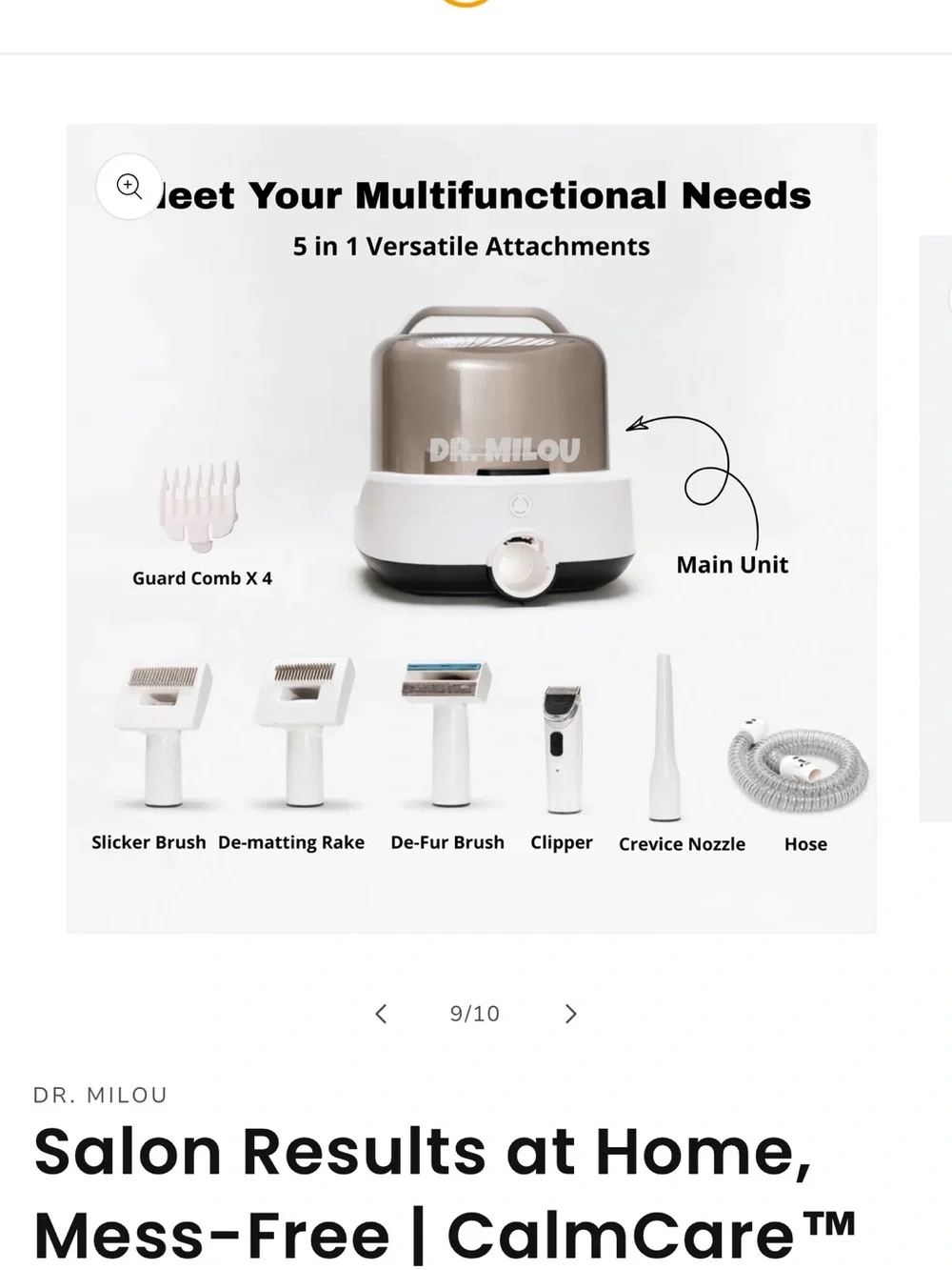 CalmCare TM Cordless Vacuum
